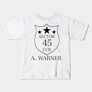 Aaron Warner Sector 45 ccr Kids T-Shirt